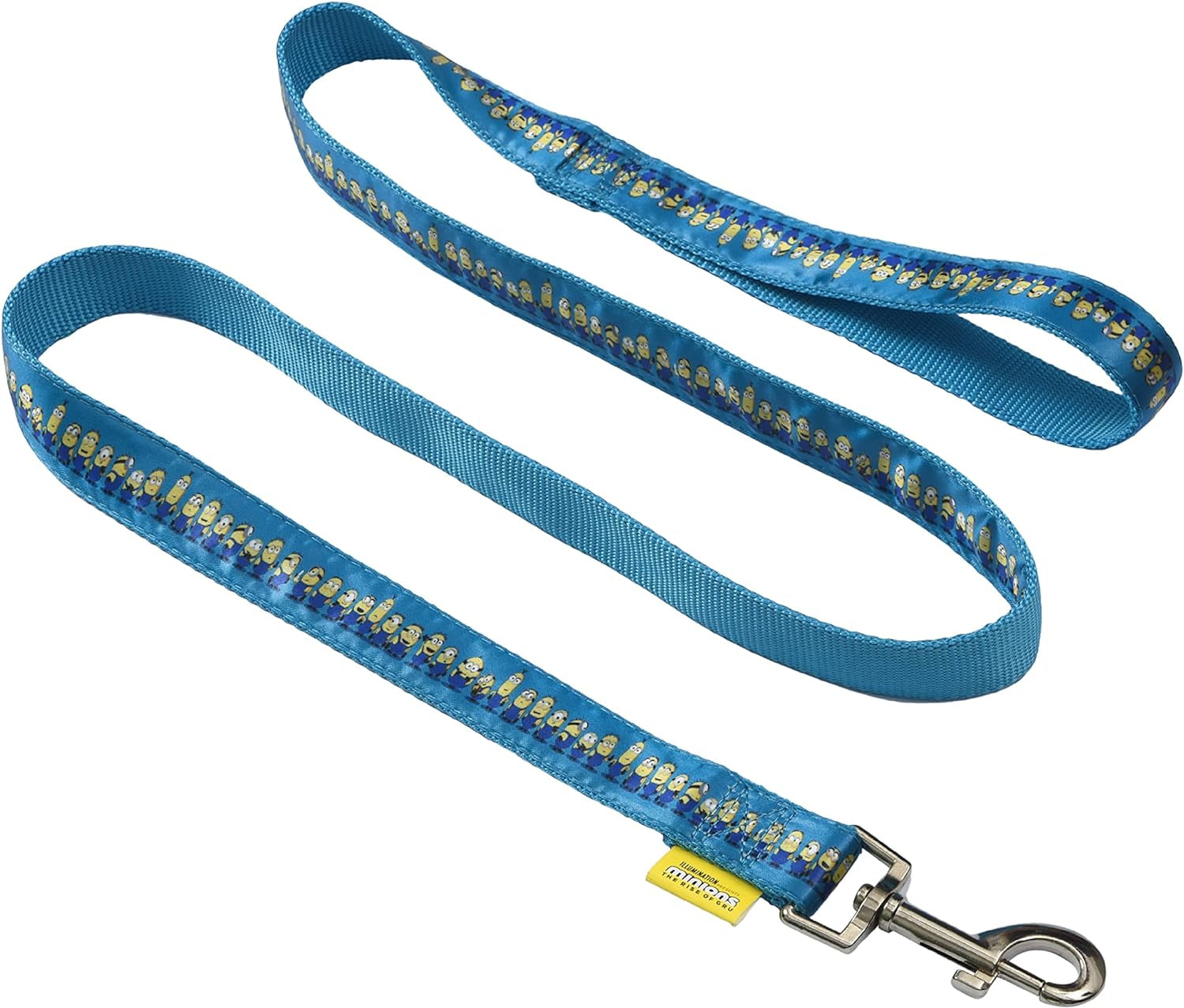 Adorable Minions 4-Foot Dog Leash in Blue and Yellow – Perfect for Stylish Walks with Your Furry Friend!